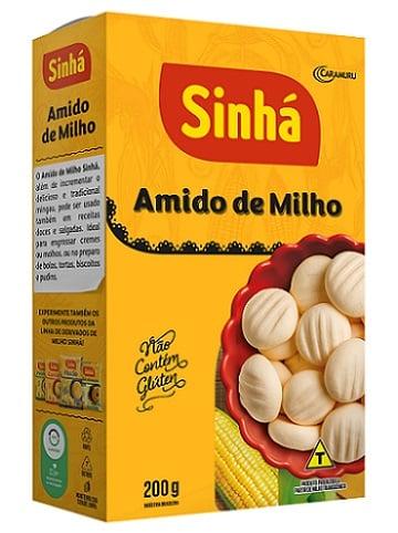 AMIDO DE MILHO SINHA CAIXA 200g