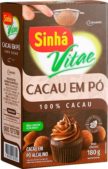 CACAU EM PO ALCA SINHA VITAE 180G