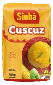 FARINHA MILHO CUSCUZ SINHA 500g