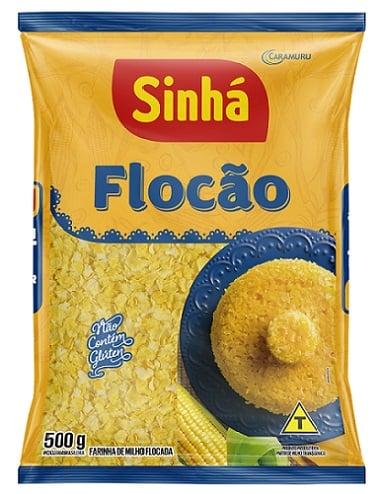 FLOCOS PRECOZIDO FLOCAO SINHA 500g