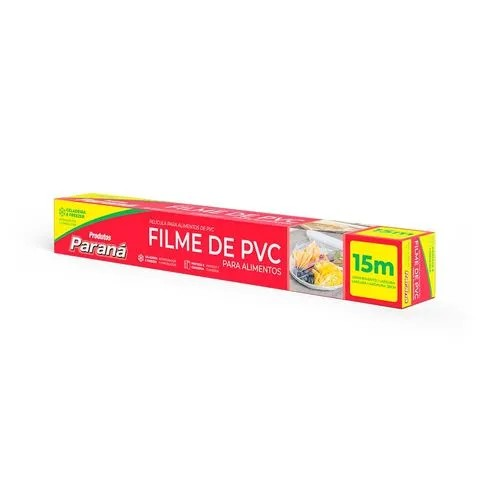 ROLO FILME PVC PARANA 28CM X 15M