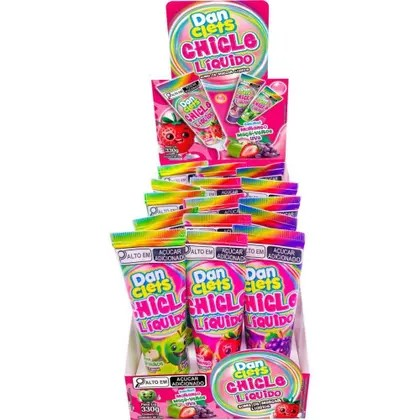 DANCLETS CHICLE LIQUIDO DP 15X22G
