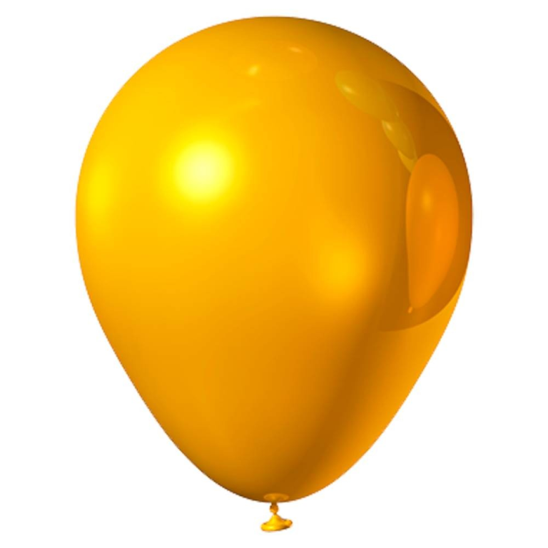 BALAO LATEX LISO N.9 AMARELO