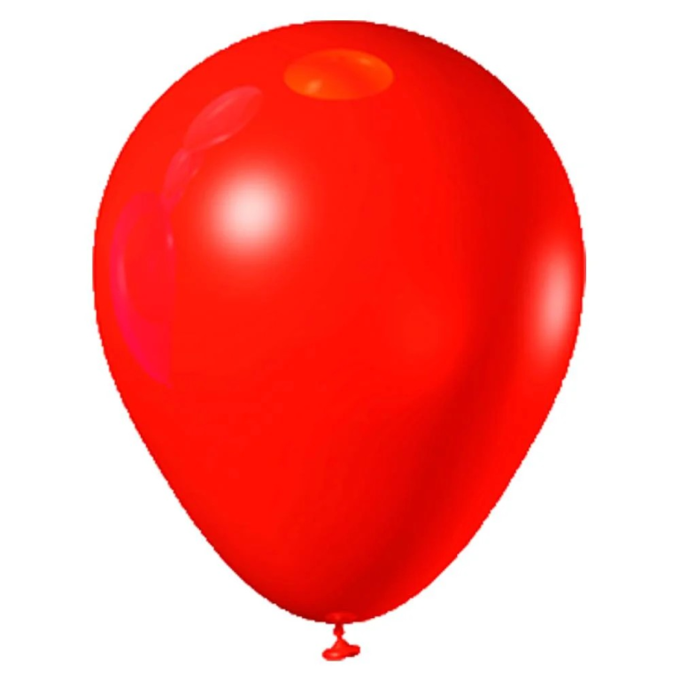 BALAO LATEX LISO N.9 VERMELHO