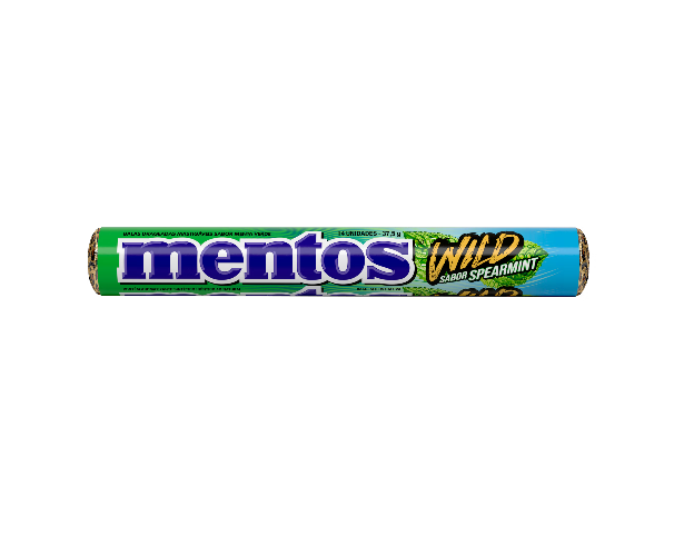MENTOS STICK WILD SPEARMINT C/16