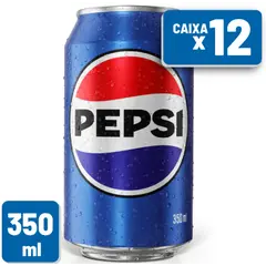PEPSI COLA LATA 350ML C/12