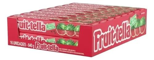 DROPS FRUITTELLA MASTIGAVEL MELANCIA 16/40G