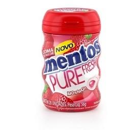 MENTOS GARR P FRESH MORANGO 6X56G