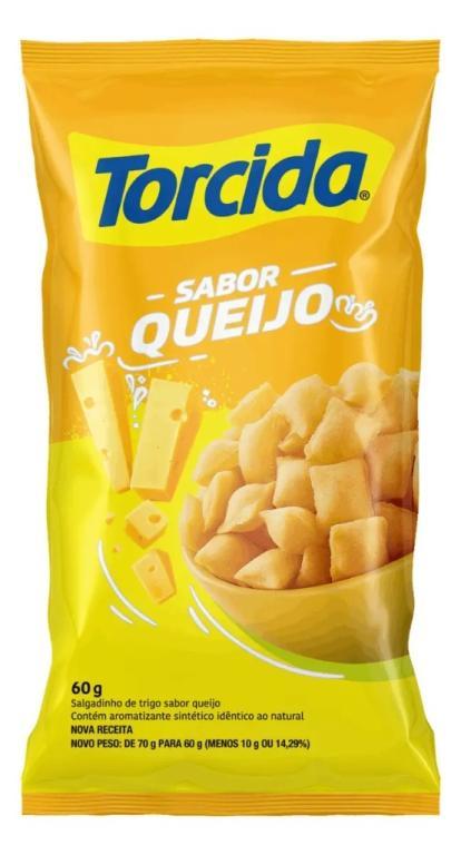 SALGADINHO TORCIDA QUEIJO 60G