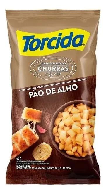 SALGADINHO TORCIDA PAO DE ALHO 60G