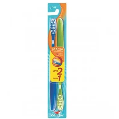 ESCOVA DENTAL CONDOR PLUS PACK C/2