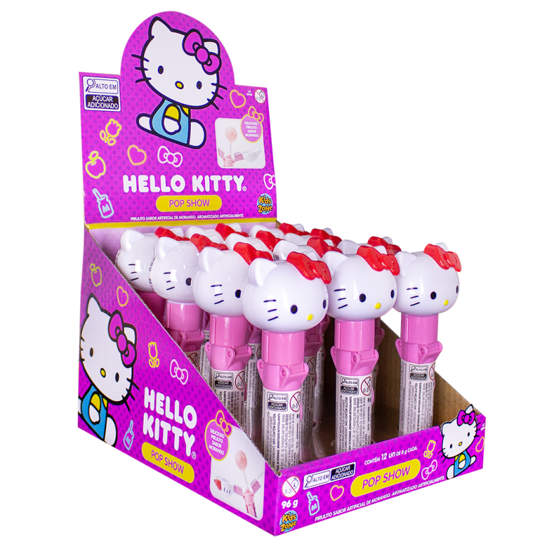 PIRULITO KIDS POP SHOW HELLO KITTY DP C/12