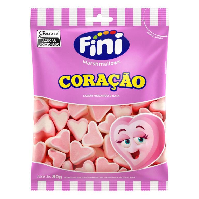 FINI SM MARSH CORACAO 12X80g