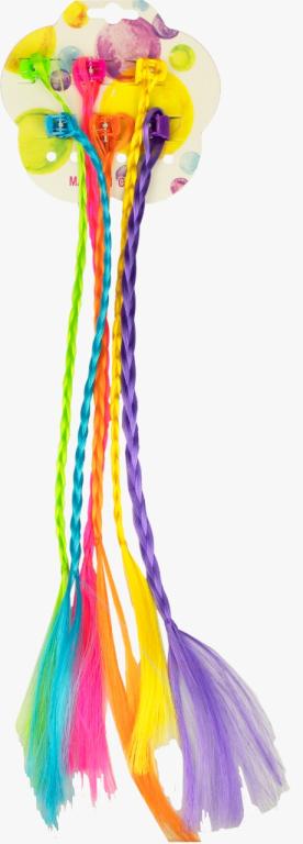 MECHAS COLORIDAS COM PRESILHA TRANCINHA - AVULSO - EMAKE