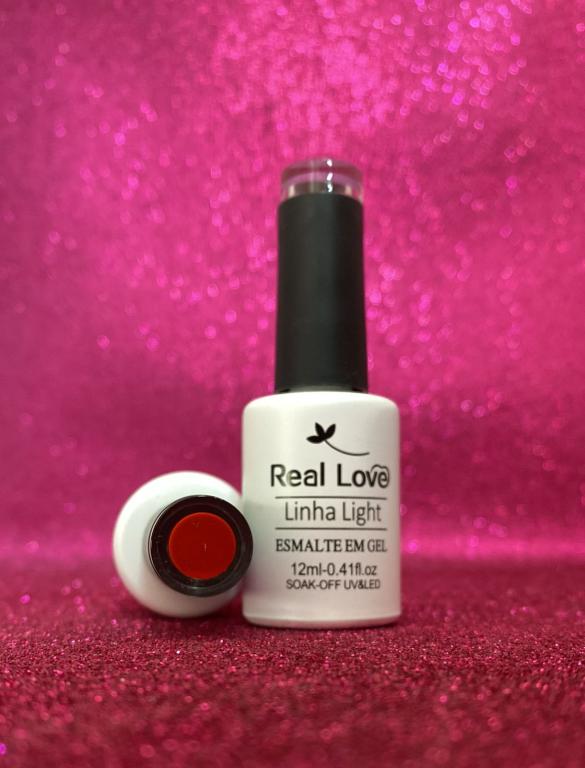 ESMALTE EM GEL LINHA LIGHT 8ML VINHO MÉDIO UV&LED - REAL LOVE