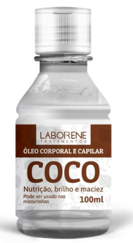 ÓLEO CORPORAL E CAPILAR CÔCO 100 ML - AVULSO - LABORENE