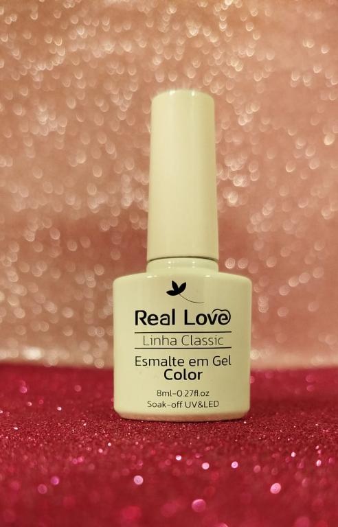 ESMALTE EM GEL COLOR UV&LED LINHA CLASSIC BRANCO - AVULSO - REAL LOVE
