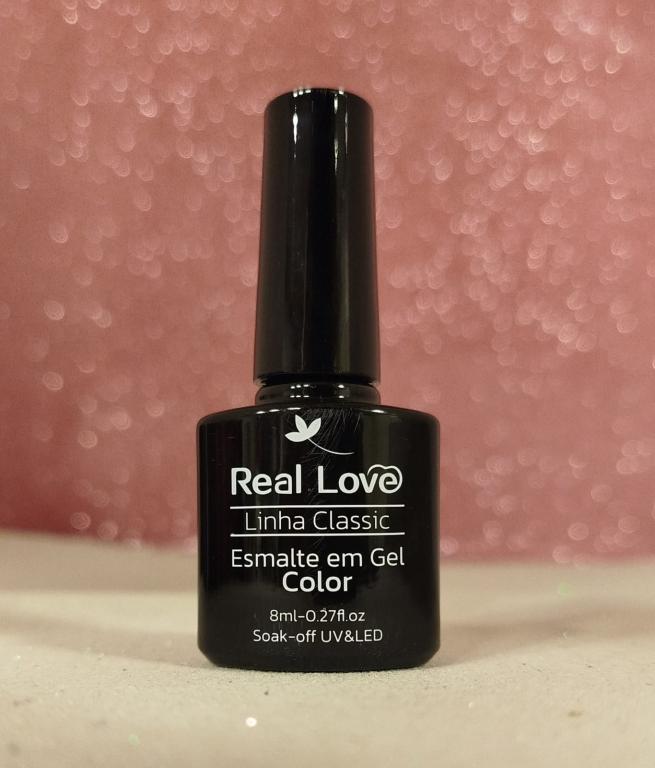 ESMALTE EM GEL COLOR UV&LED LINHA CLASSIC PRETO - AVULSO - REAL LOVE