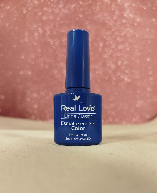 ESMALTE EM GEL COLOR UV&LED LINHA CLASSIC AZUL BIC - AVULSO - REAL LOVE