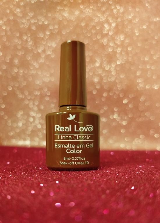 ESMALTE EM GEL COLOR UV&LED LINHA CLASSIC MARROM TERRA - AVULSO - REAL LOVE