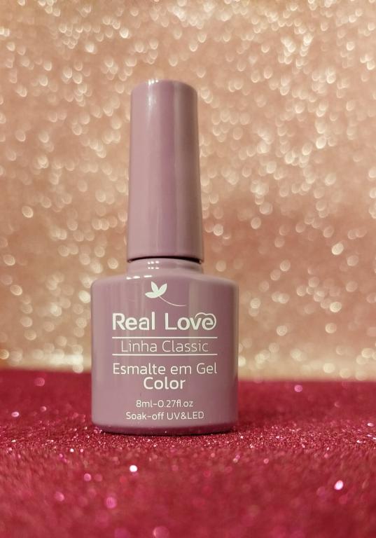 ESMALTE EM GEL COLOR UV&LED LINHA CLASSIC LILÁS - AVULSO - REAL LOVE