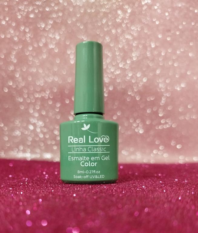 ESMALTE EM GEL COLOR UV&LED LINHA CLASSIC VERDE CLARO - AVULSO - REAL LOVE