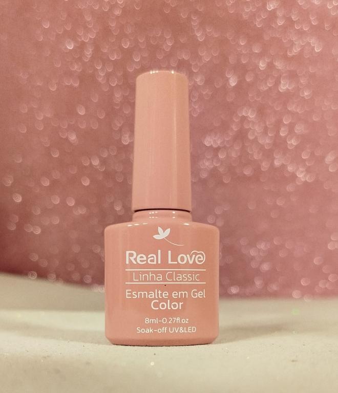 ESMALTE EM GEL COLOR UV&LED LINHA CLASSIC ROSA - AVULSO - REAL LOVE