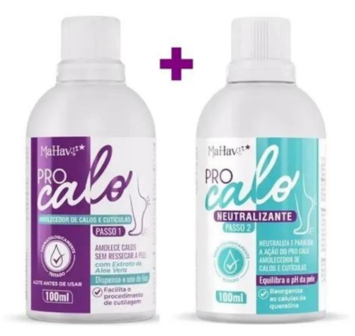 KIT SPA PARA OS PÉS (AMOLECEDOR DE CALOS E CUTÍCULAS) - AVULSO - MAHAV