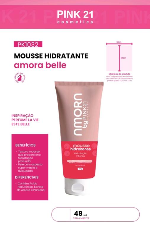 BODY SPLASH AMORA BELLE - AVULSO - PINK 21