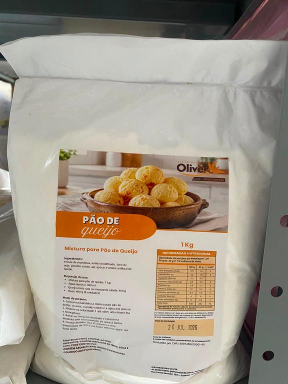 PAO DE QUEIJO 1KG OLIVER