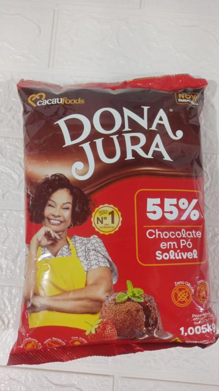 CHOCOLATE  EM PÓ 55% D JURA