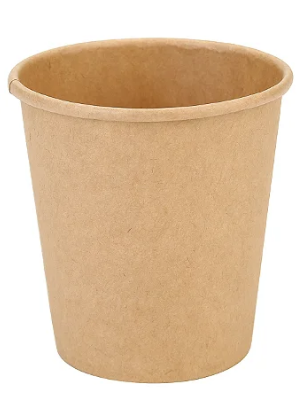 COPO DE PAPEL PAREDE DUPLA PARDO 120 ML