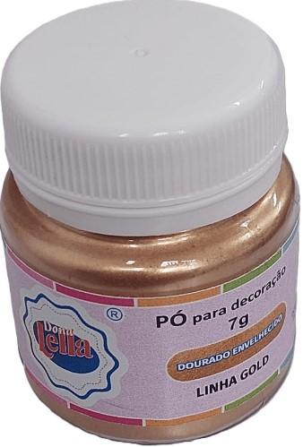 PO PARA DECORACAO DOURADO ENVEL GOLD 7GR