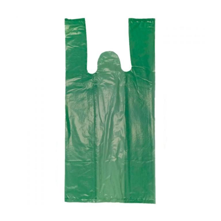 SACOLA VERDE G 50 UNIDADES