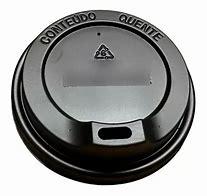 TAMPA PRETA  PARA  CAFE COPOS  62mm - 110ML  FNS