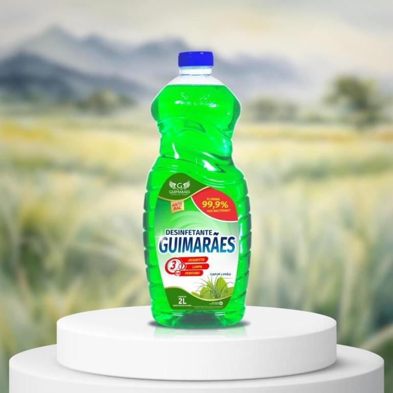 DESINFETANTE CAPIM LIMÃO 2 LT GUIMARÃES