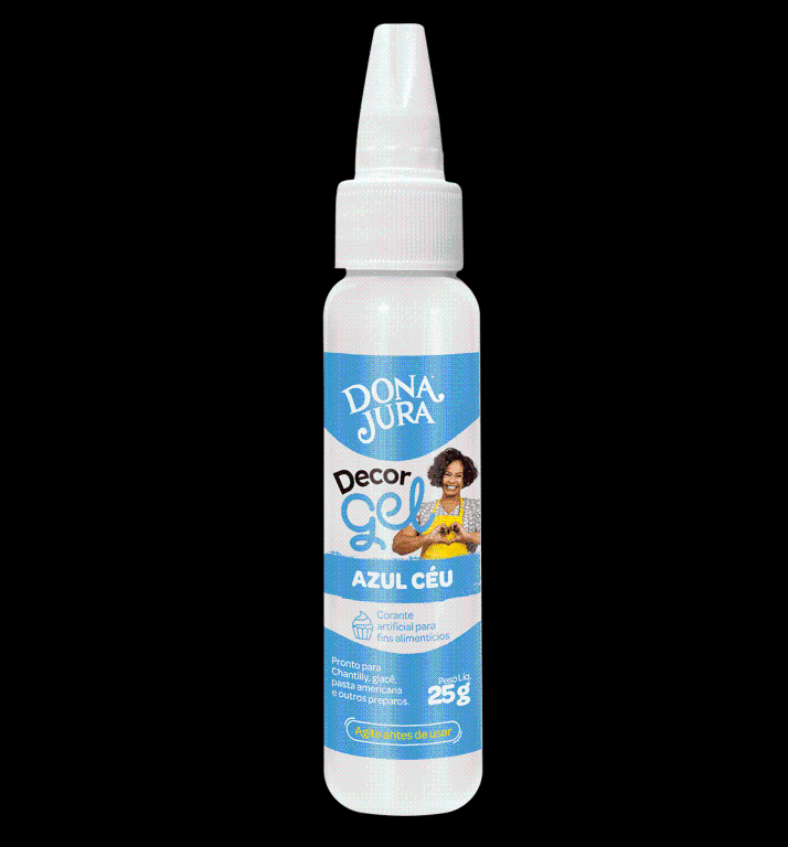 CORANTE GEL AZUL CEU 60G DECOR