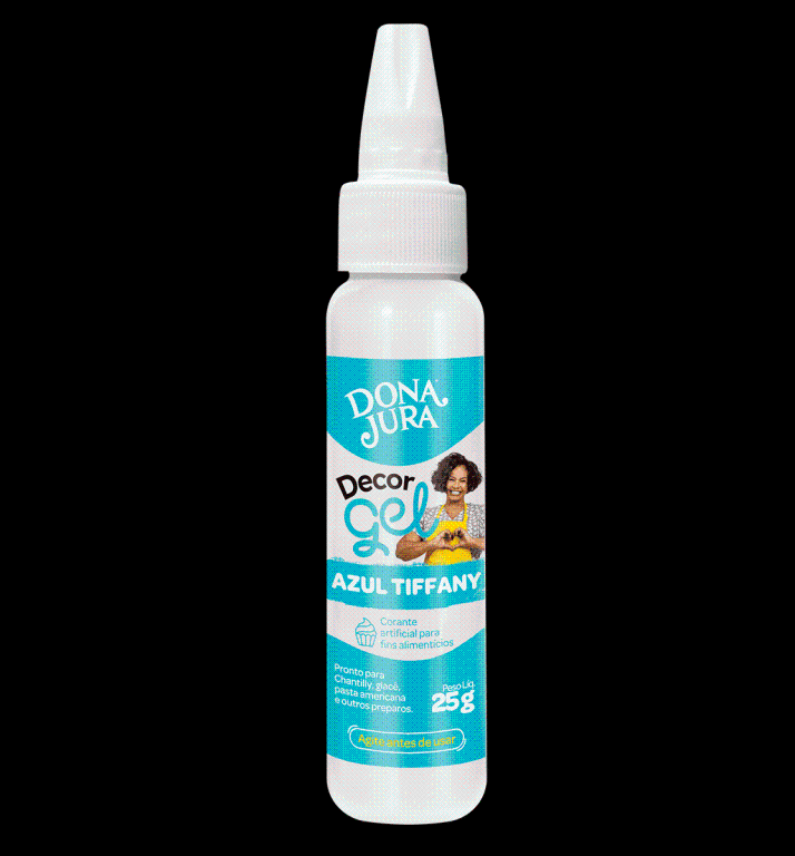 CORANTE GEL AZUL TIFFANY 60G DECOR
