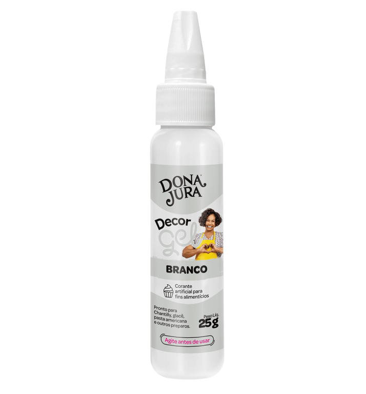 CORANTE GEL BRANCO 60G DECOR