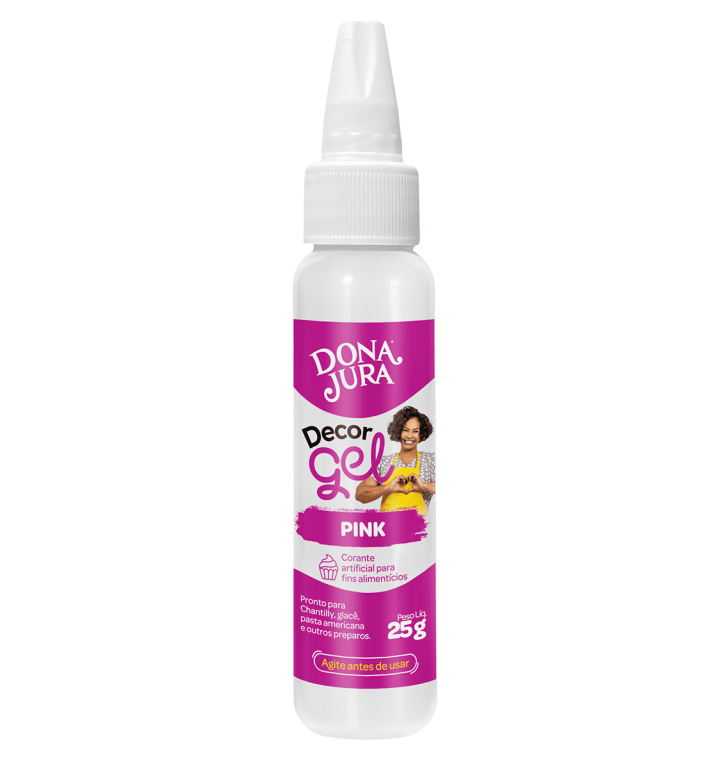 CORANTE GEL PINK 60G DECOR