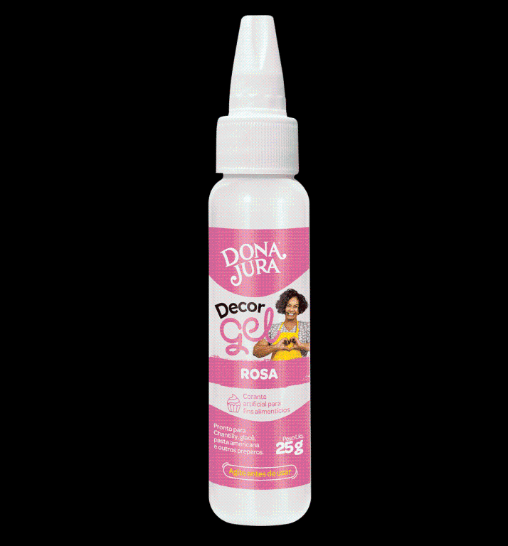 CORANTE GEL ROSA 60G DECOR