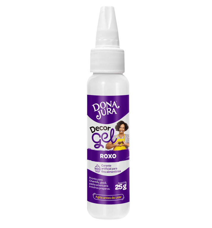 CORANTE GEL ROXO 60G DECOR