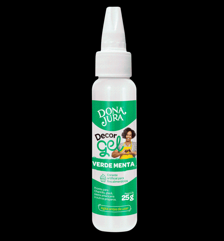 CORANTE GEL VERDE MENTA 60G DECOR