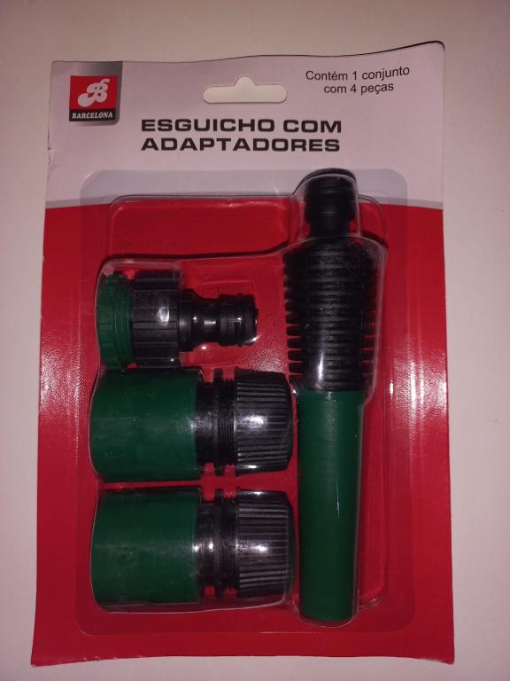 KIT MANGUEIRA COM 4 PEÇAS ADPTADORES BC