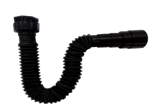 TUBO EXT. PLAS. PRETO SIMPLES PB