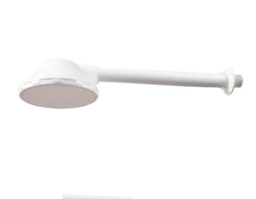 DUCHA FRIA 4'' BCO S/REG. C/HASTE CART PB