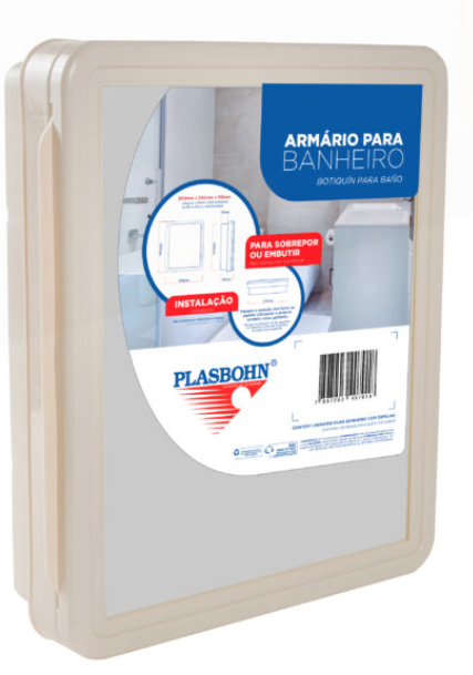 ARMARIO P/ BANHEIRO CARAMELO PB