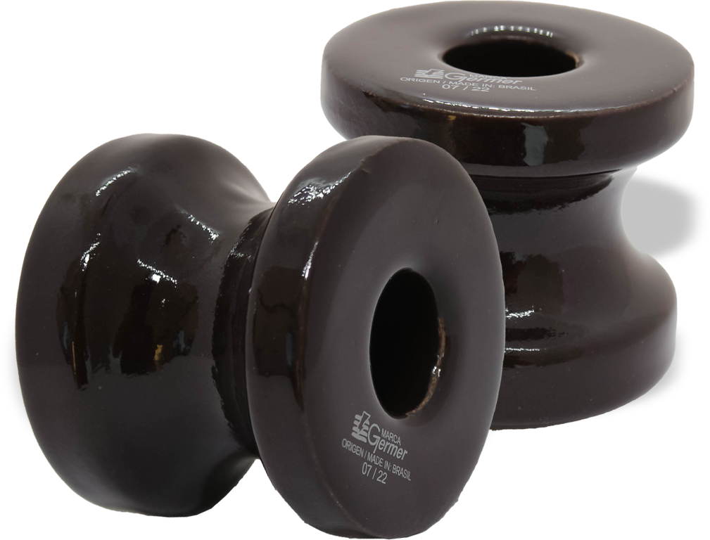 ISOLADOR GERMER TIPO ROLDANA 56 X 56MM