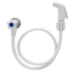 SL KIT DUCHA HIGIENICA 1/4 VOLTA BANHEIRO ABS BRANCA