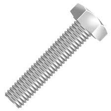 CISER PARAF SEXTAVADO INOX ROSCA INTEIRA 3/8X1.1/2